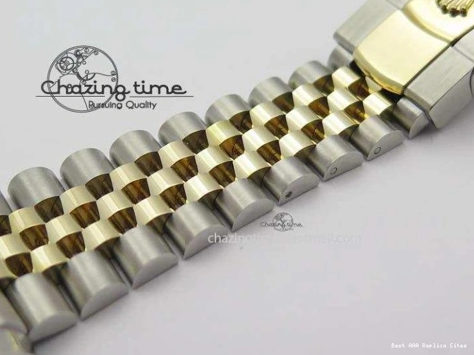 Best AAA Replica Sites On Dial Noob Silver Jubilee YG 126303 A 41mm Wrapped 1:1 Compact SS YG 3764 Bracelet Best Edition DateJust 0116